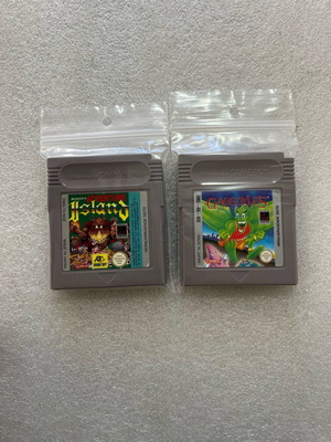 Adventure Island and Gargoyles used Nintendo Gameboy games pack