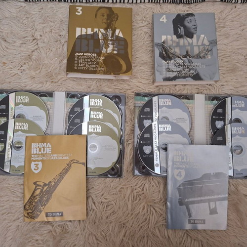 Box set The Masters and Greatest Moments of Jazz & Blues used, 5 CDs with booklet