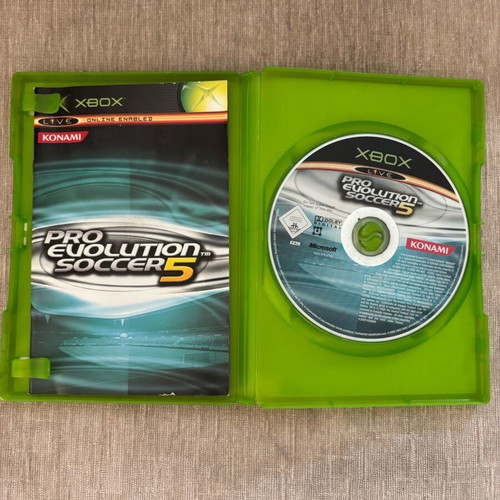 Pro Evolution Soccer 5 Xbox original used, English full version