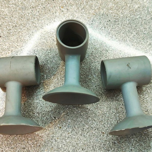 Silicone Door Suction Cups Gray Set of 4 Like New