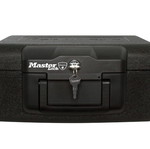 Master Lock L1200 Fireproof Safe with Key like new