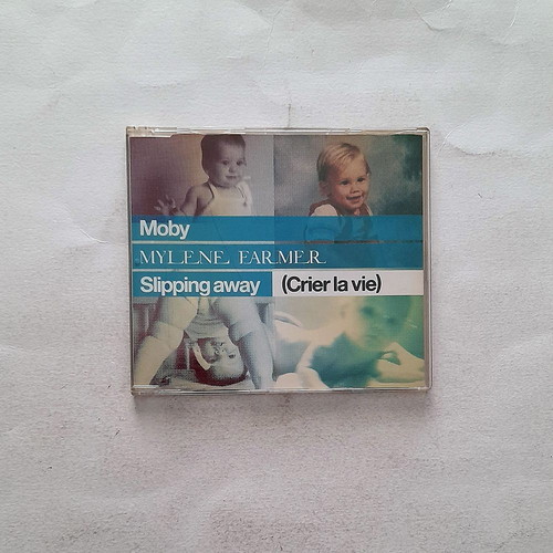 Moby & Mylene Farmer Slipping Away (Crier La Vie) CD used
