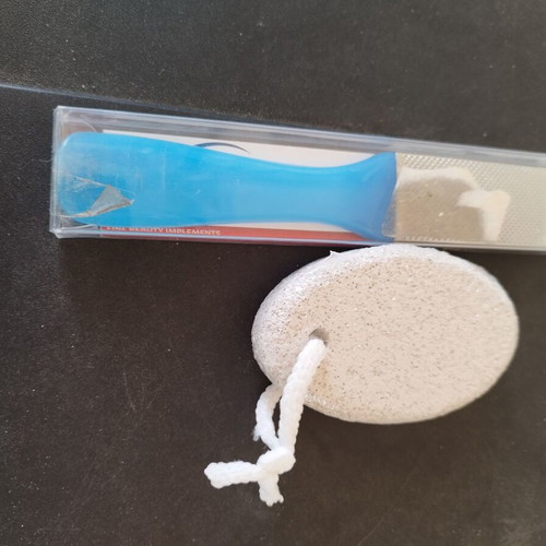 Foot rasp and pumice stone new, unused