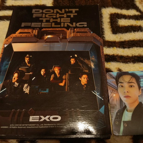 EXO Don't Fight The Feeling kpop album like new