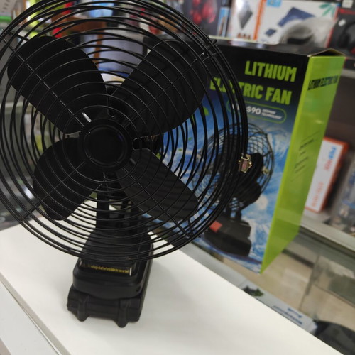 Rechargeable Battery Fan with 2 Speeds, New