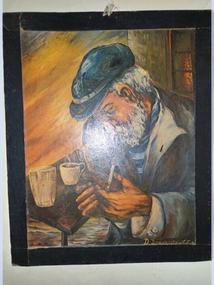 Collectible painting used