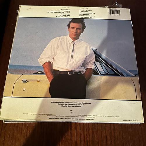 Bruce Springsteen Tunnel of Love vinyl like new, First Greek press