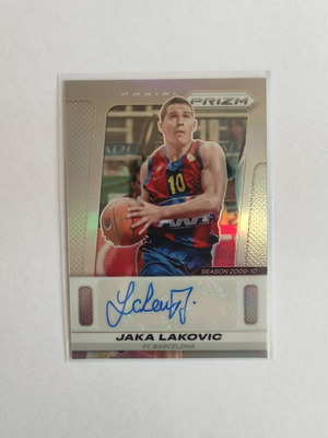 Jaka Lakovic autograph Panini Prizm Euroleague 2024-2025 like new