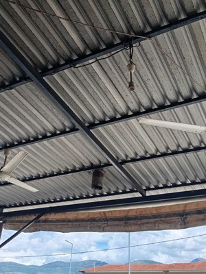 Ceiling fans used, set of two