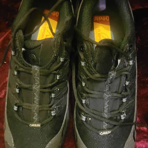 La Sportiva Black Size 44 Boa Goretex Trail Shoes New