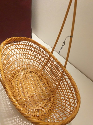 New unused wicker basket