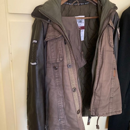 Khujo Jacket XL μεταχειρισμένο με φθορές στη δερματίνη στα μανίκια