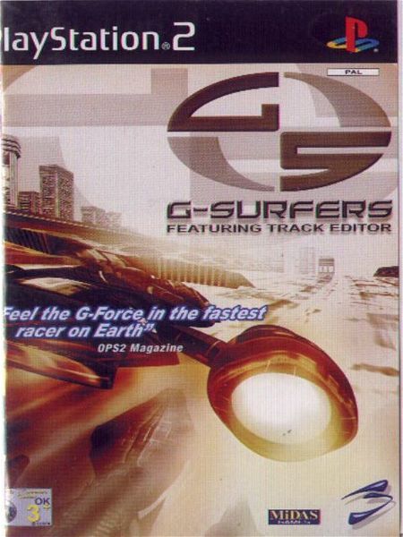  G SURFERS FEATURING TRACK EDITOR - PS2