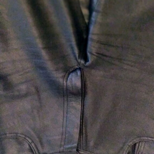 Leather women's pants like new, size medium