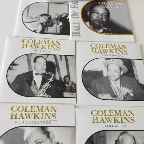 Coleman Hawkins 5 CD box used