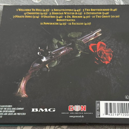Running Wild The Brotherhood CD digipak used, metal