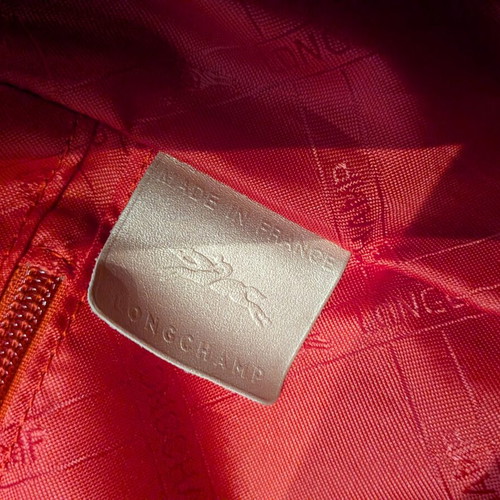 Longchamp Penelope tote bag used, orange and gold