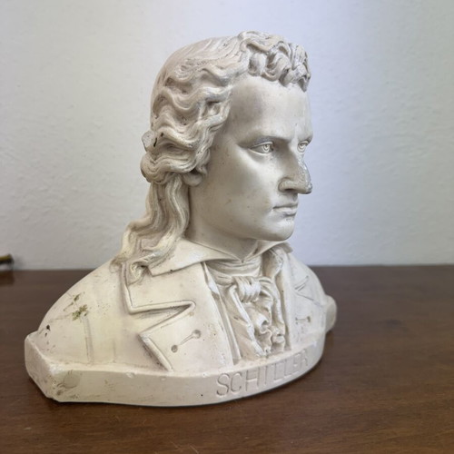 Schiller bust used, 20 cm height