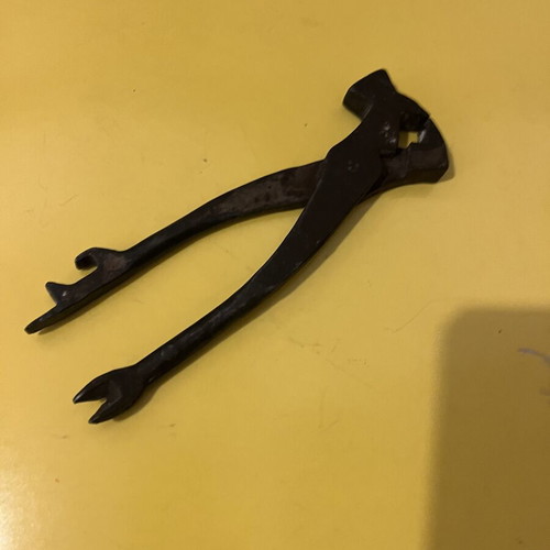 Old horse horseshoeing tool, 1950 era