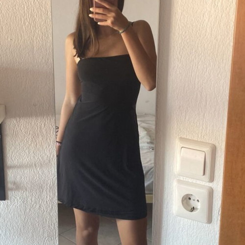 Bershka Black Mini Dress like new, size S