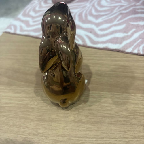 Golden decorative rabbit new