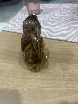 Golden decorative rabbit new