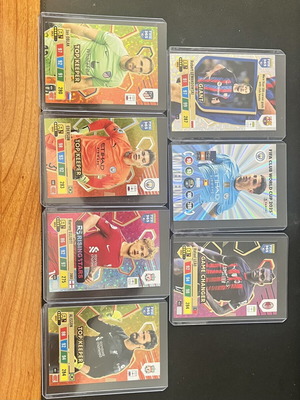 Panini Adrenalyn XL football cards pack of 7, mint condition