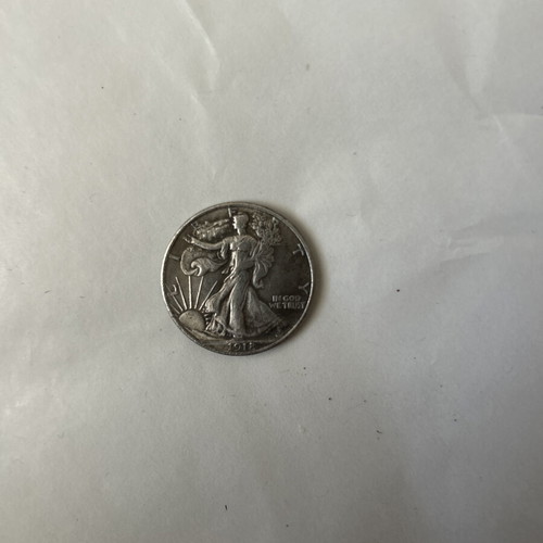 Copy of half dollar 1918 new, suitable for collections