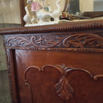 Antique walnut buffet from the 50s used