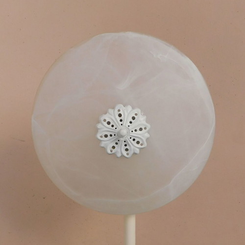Vintage floor lamp single light like new, metal