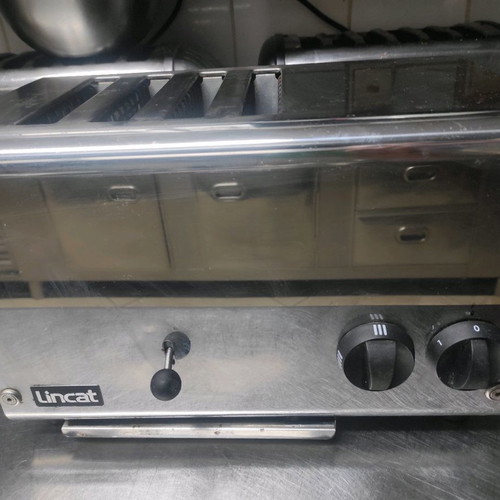 Inox toaster used, professional, 4-slice capacity