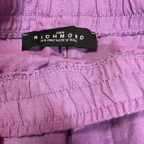 Richmond linen shorts like new, purple, size S