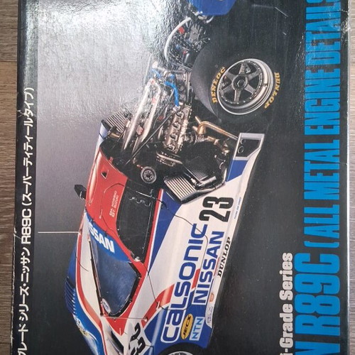 Hasegawa Nissan R89C plastic model kit 1/24 scale