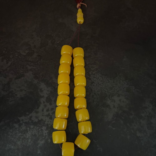 Large worry beads like new made of synthetic resin