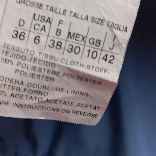 Lineaemme trench coat like new, waterproof windbreaker, blue-gray