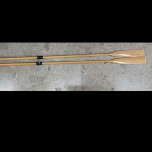 Beech wood oval oars new, lengths 2, 2.20 and 2.40 meters