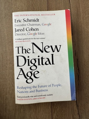 The New Digital Age book used by Eric Schmidt and Jared Cohen