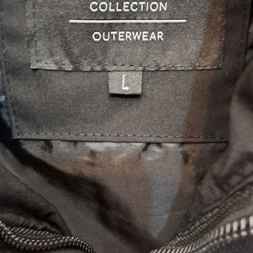 Celestino jacket large like new, black
