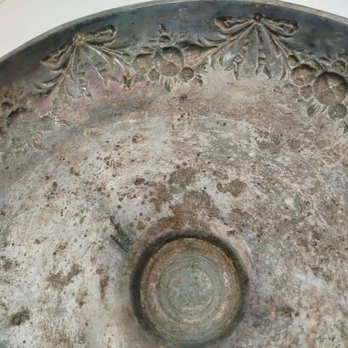 Metal bowl fruit bowl used with Bavaria mark