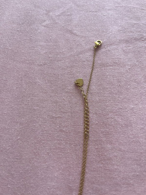 Necklace stainless steel like new, does not tarnish