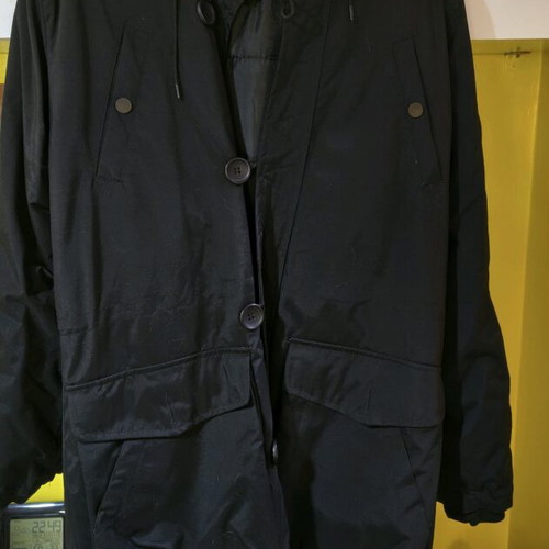Admiral Long Men's Waterproof Jacket like new, black