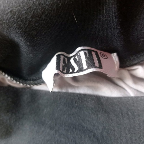 Esti skirt slightly used, white black, size M 38 10