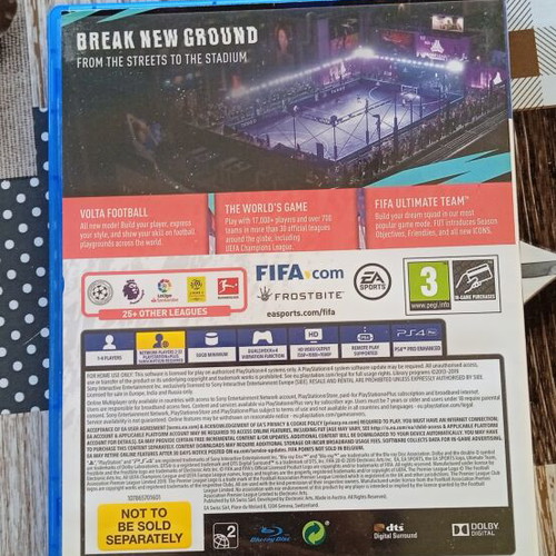 FIFA 20 PS4 game used, very good condition