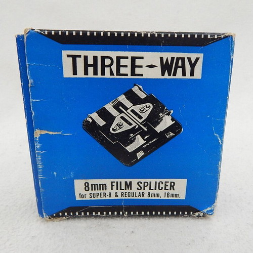 Three-Way 8mm Film Splicer for Super 8, 1960s, Japan