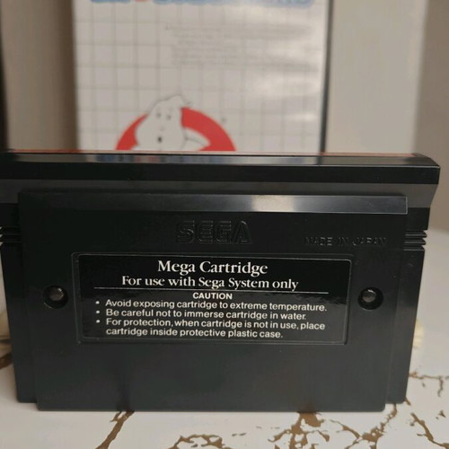 Ghostbusters Sega Master System used classic action game
