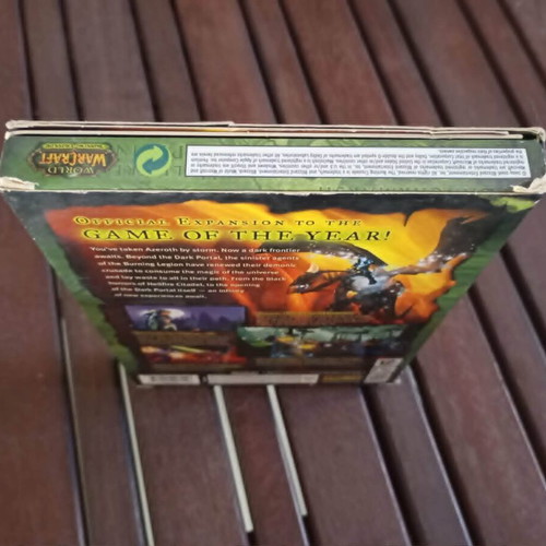 World of Warcraft The Burning Crusade PC game like new, collector's edition