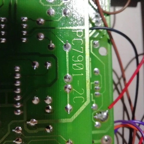 EHX Bass Micro Synthesizer used with power supply