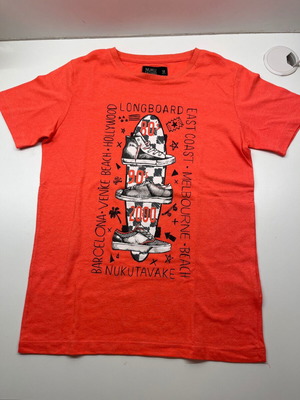 Niki Tavake t-shirt for 12 years old, used, orange color