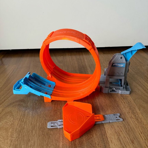 Hot Wheels Double Loop Stunt Champion Track used