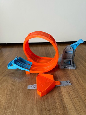 Hot Wheels Double Loop Stunt Champion Track used